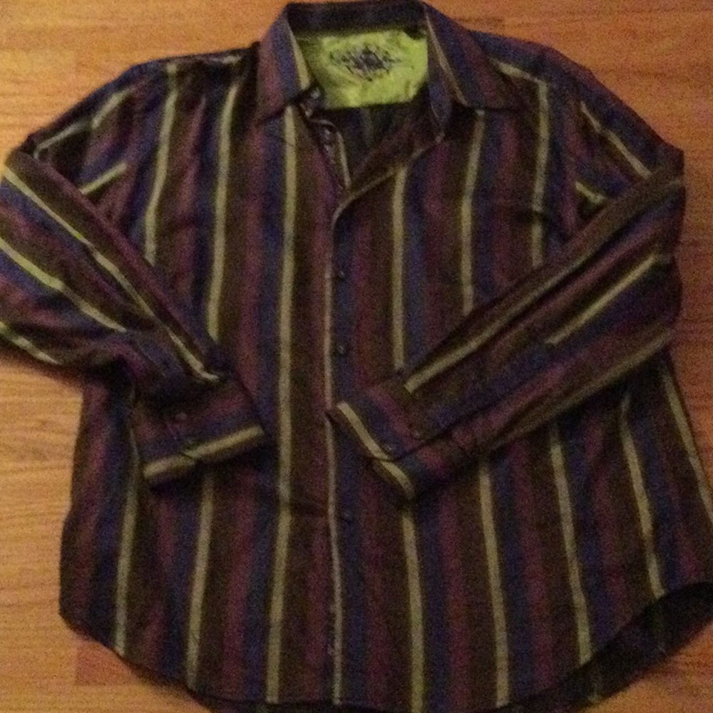 Robert Graham Shirt. Shades of purple.